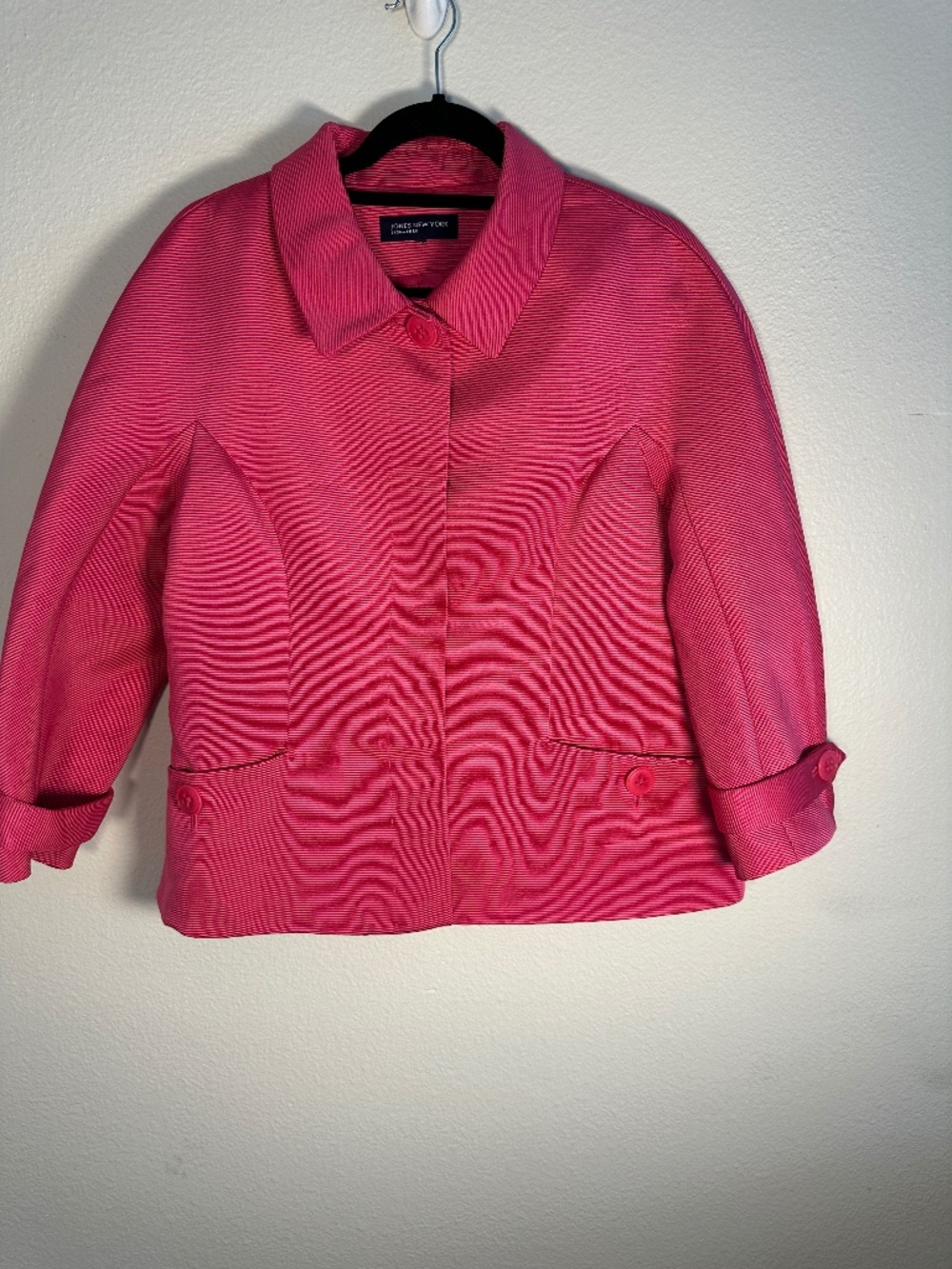 Jones New Your Bright Pink Short Jacket